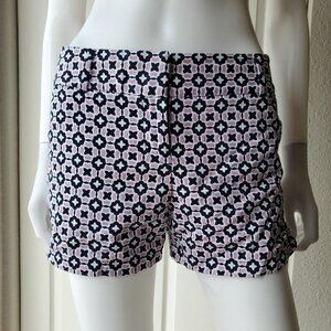Loft size 0 pink and blue shorts